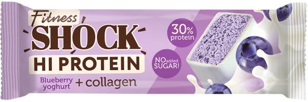 Изображение Батончик протеиновый Фитнес шок черничый десерт Фитнес десерты м/у, 40 г