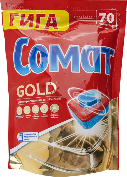 Изображение Таблетки для ПММ Сомат голд Хенкель м/у, 70 шт