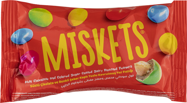 Изображение Драже в глазури Мискетс арахис соленый Пакель м/у, 20 г