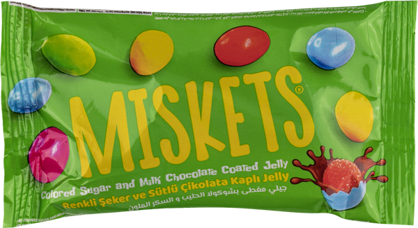 Изображение Мармелад в шоколадной глазури Мискетс Пакель м/у, 20 г