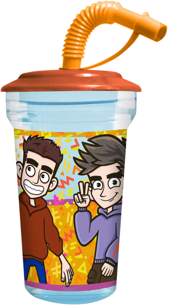 Изображение Стакан 420 мл пластик НД плэй влад а4 дизайн 3 Таилаи , 1 шт