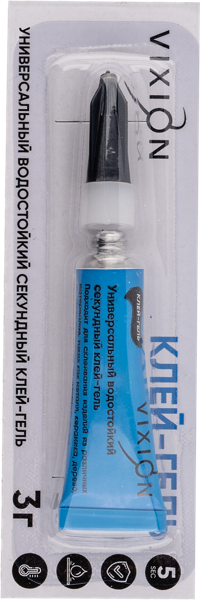 Изображение Клей универсальный Виксион супер-гель Цзянси Дэюн Индастри к/у, 3 г