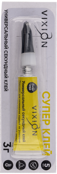 Изображение Клей универсальный Виксион супер Цзянси Дэюн Индастри к/у, 3 г