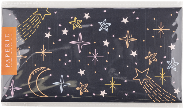 Изображение Конверт для денег Папери звездная ночь Борус м/у, 1 шт