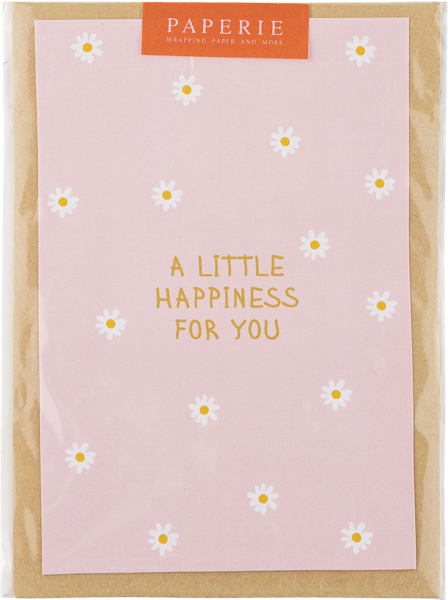 Изображение Открытка поздравительная Папери ромашки розовая АртСервис-Дизайн м/у, 1 шт