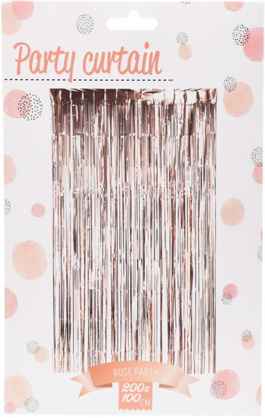 Изображение Штора 200*100см для фотозоны Купман дождик золотая Купман Интернэшнл м/у, 1 шт