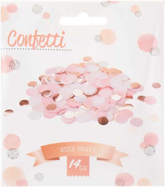 Изображение Конфетти белые розовые Купман кружочки Купман Интернэшнл м/у, 14 г