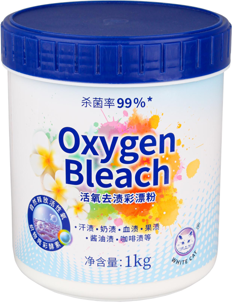Изображение Отбеливатель для белья Баимао вайткэт оксиджен блич универсальн Шанхай Хатчисон п/у, 1 КГ