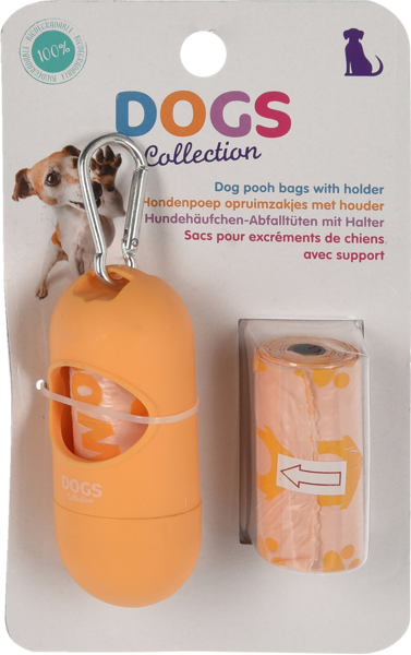 Изображение Пакеты 30см для выгула собак Купман цветные в контейнере Купман Интернэшнл к/у, 30 шт