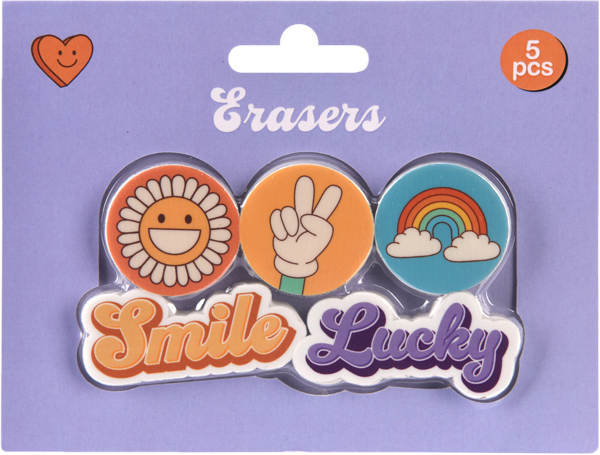 Изображение Ластик Купман фан лайн ассорти Купман Интернэшнл м/у, 5 шт