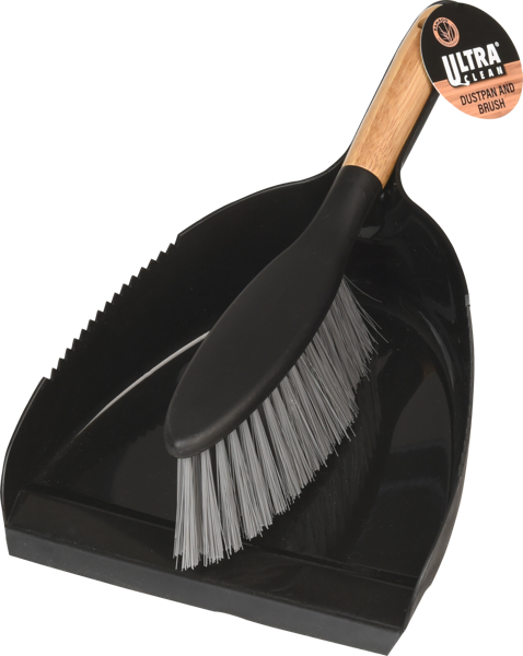 Изображение Щетка 29см для уборки Купман черная с совком Купман Интернэшнл , 1 шт