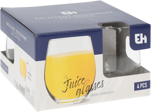 Изображение Стакан 390мл для напитков Купман аура Купман Интернэшнл к/у, 4 шт