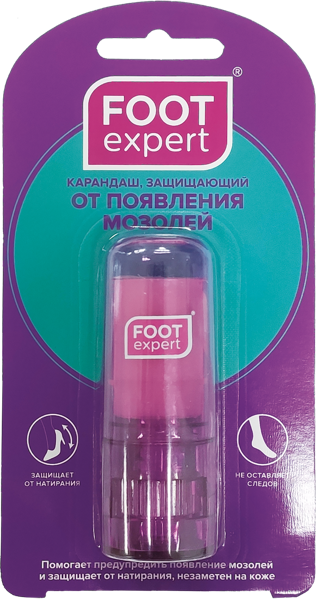 Изображение Карандаш от мозолей Фут эксперт защищающий 8 мл ФармЛайн к/у, 1 шт