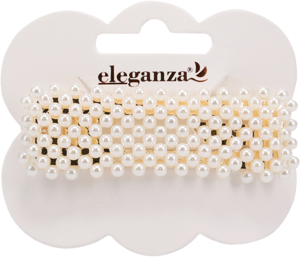 Изображение Заколка для волос Элеганза с жемчугом Купман Интернэшнл к/у, 1 шт