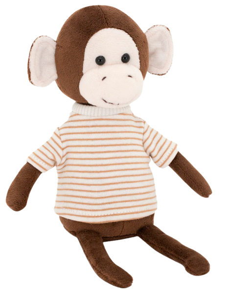 Изображение Мягкая игрушка 15 см Оранж лайф обезьянка мася Оранж Тойс к/у, 1 шт