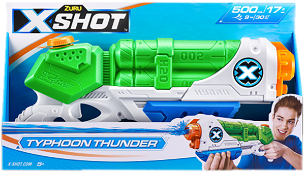 Изображение Водное оружие Икс шот бластер тайфун тандер Зуру к/у, 1 шт