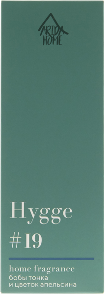 Изображение Аромадиффузор интерьерный Хюгге №19 бобы тонка апельсин Арида Хоум к/у, 50 мл