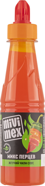 Изображение Соус Острый Мивимекс микс перцев жгучий чили БиоФуд ТПК п/б, 200 г