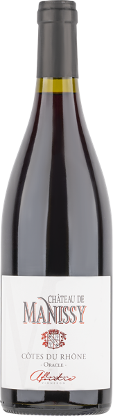 Изображение Вино красное сухое стиль №4 Гренаш купаж Кот дю Рон Оракл 2021 Шато де Манисси с/б, 0,75 л