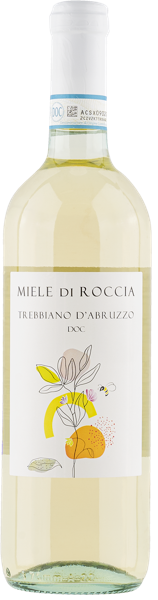 Изображение Вино белое п/сух стиль №1 Треббьяно Абруццо Миеле ди Рочча Джузеппе Савини с/б, 0,75 л