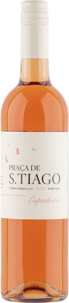 Изображение Вино розовое п/сух Еспадейру Винью Верде Прака де С.Тьяго 2022 Адега Гимараиш с/б, 0,75 л