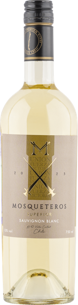 Изображение Вино белое сухое стиль №2 Сов Блан Центральная долина Москетерос Супериор 2023 Москетерос с/б, 0,75 