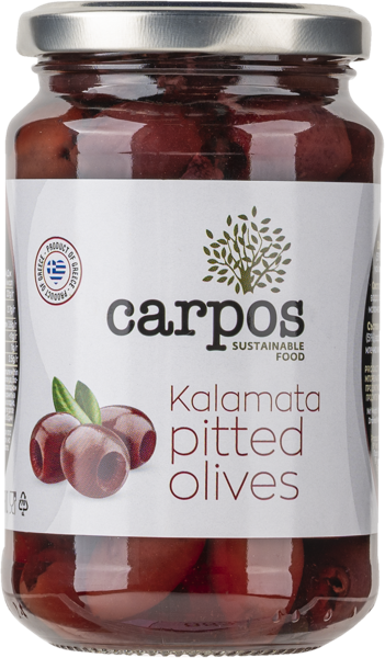 Изображение Оливки без косточки Карпос каламата Хигас Георгиадис с/б, 355 г