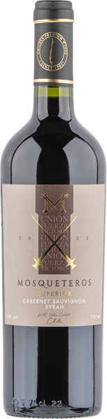 Изображение Вино красное сухое стиль №3 Каберне Сов Сира Центр Долина Москетерос Супериор 2022 Москетерос с/б, 0