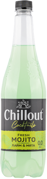 Изображение Напиток газ Чиллаут фреш мохито Аквалайф п/б, 0,9 л