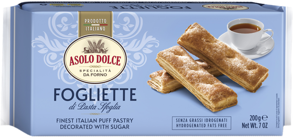 Изображение Слойка азолетте Азоло Дольче с сахаром Азоло Дольче м/у, 200 г