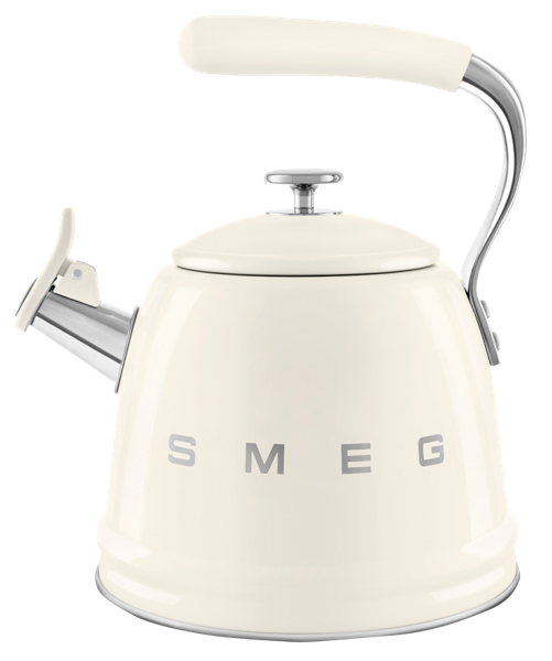 Изображение Чайник 2,3л кремовый Смег со свистком Смег к/у, 1 шт