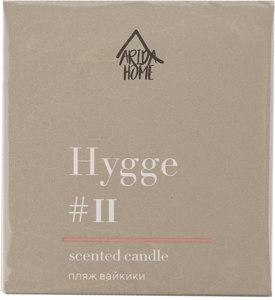 Изображение Свеча 6,8см в банке Хюгге №11 пляж вайкики Арида Хоум к/у, 1 шт
