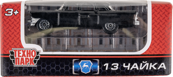 Изображение Машина 7,5 см Технопарк ретро Шанту Сити к/у, 1 шт
