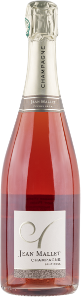 Изображение Шампанское розовое брют Жан Малле пино нуар шардоне Жан Малле с/б, 0,75 л