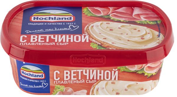 Изображение Сыр плавленный Хохланд ветчина Хохланд Руссланд п/б, 200 г