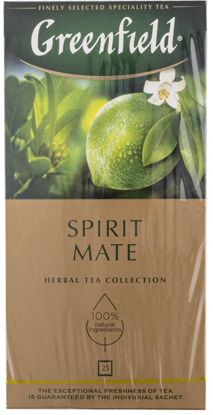 Изображение Чай черный в пакетиках Гринфилд спирит матэ Орими Трейд кор, 25*2 г