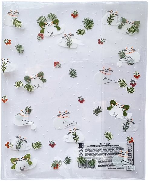 Изображение Обложка 35*21см для тетради Би Смарт мур мур крылышки Пластэк 21 , 1 шт