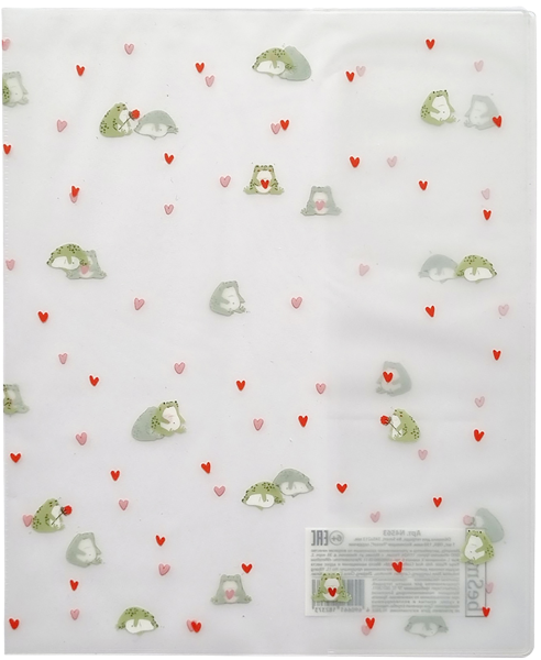 Изображение Обложка 34,5*21,3см для тетради Би Смарт форест сердечки Вэньчжоу Ини Пластик , 1 шт