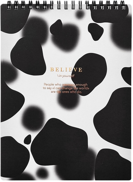 Изображение Блокнот 80л клетка Би Смарт А5+ белив пятна на айвори БелКанБи , 1 шт