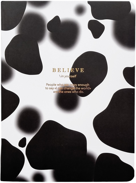 Изображение Тетрадь 48л клетка Би Смарт А5+ белив пятна на айвори Инфолио Групп , 1 шт