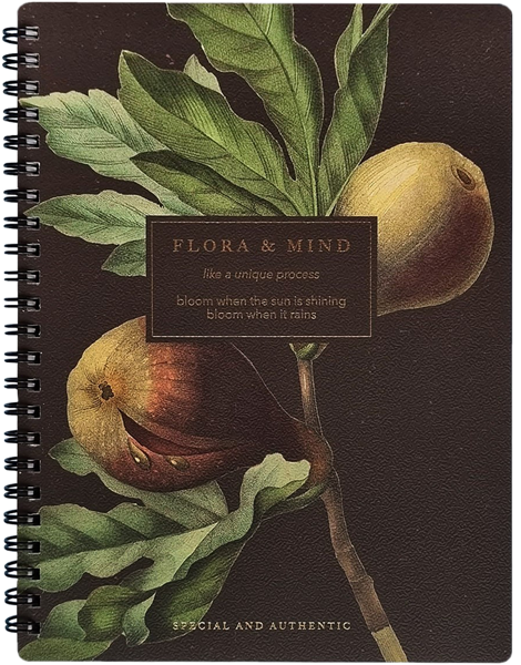 Изображение Тетрадь 80л клетка Би Смарт А5+ флора инжир БелКанБи , 1 шт