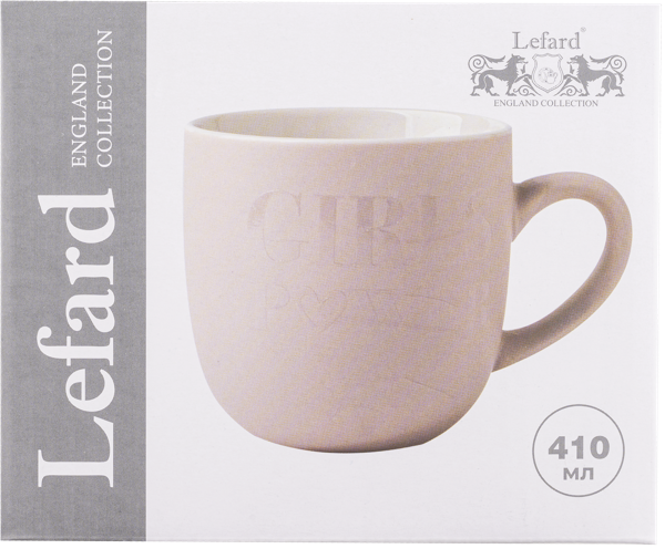 Изображение Кружка 410мл розовая Лефард герлс пауэр Лефард , 1 шт