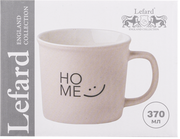 Изображение Кружка 370мл розовая Лефард хоум Лефард , 1 шт
