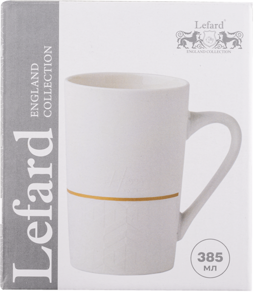 Изображение Кружка 405мл кремовая Лефард хоум Лефард , 1 шт
