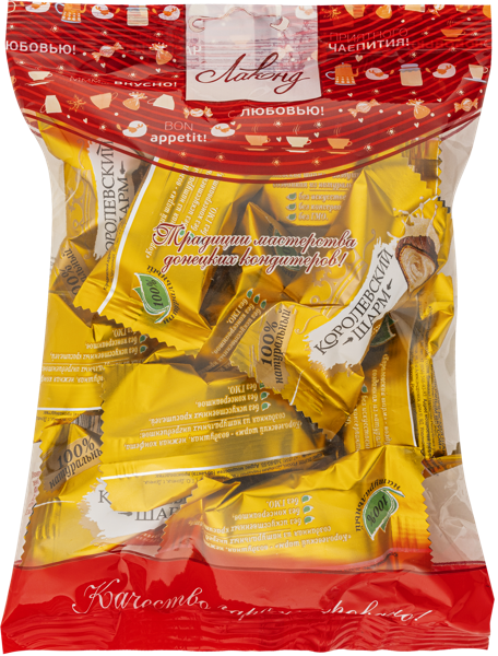 Изображение Конфеты вафельные Королевский Шарм со сливочной начинкой Лаконд м/у, 100 г