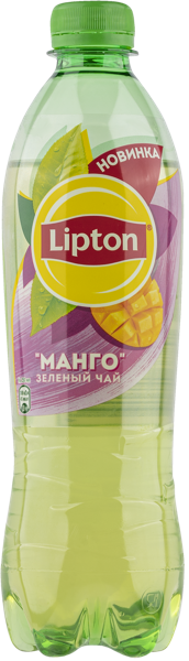 Изображение Напиток зеленый чай негаз Липтон манго Пепсико п/б, 0,5 л