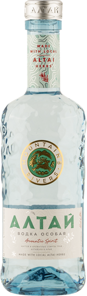 Изображение Водка Спирт Люкс 40% Алтай ароматная Алкоторг с/б, 0,5 л