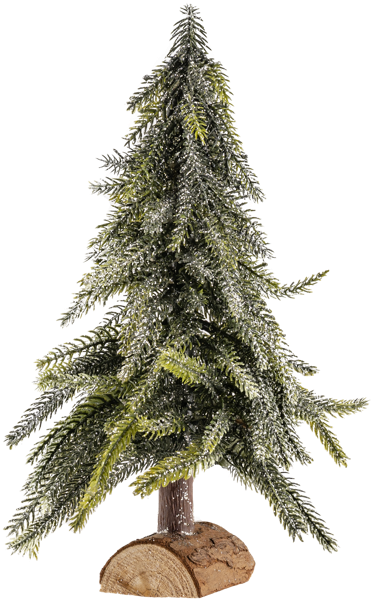 Изображение Елочка 27см настольная Табрис создавай атмосферу серебристая на подставке Кристмас Квин , 1 шт