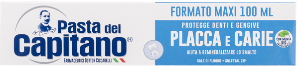 Изображение Зубная паста от кариеса Дель капитано комплекс Фармасьютичи к/у, 100 мл