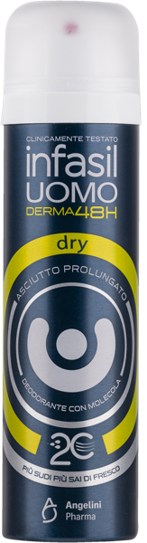 Изображение Дезодорант спрей мужской Инфасил драй Акраф СпА ж/б, 150 мл